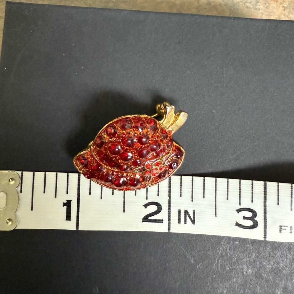 Red Hat brooch
